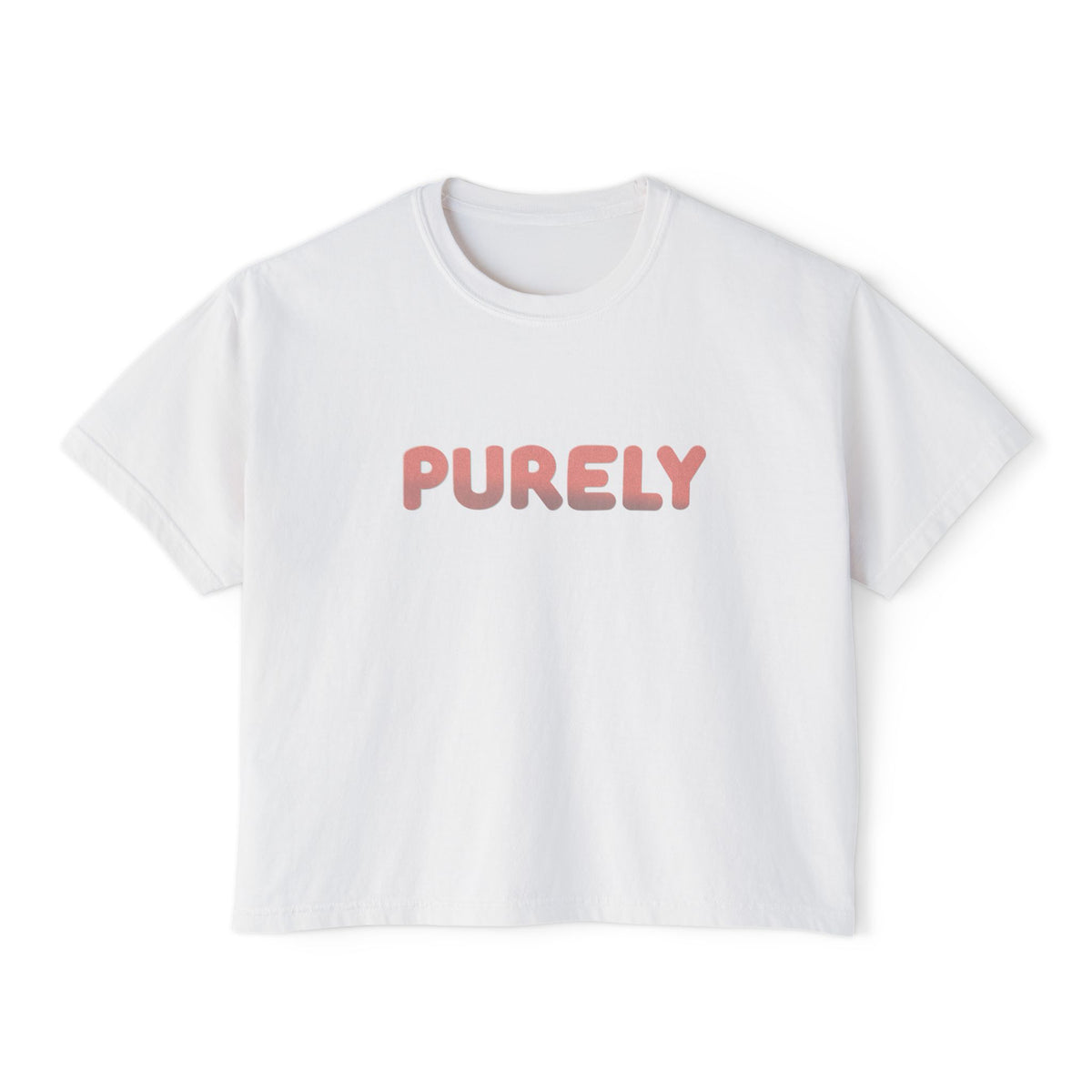Women's Boxy PURELY 'noise' Tee