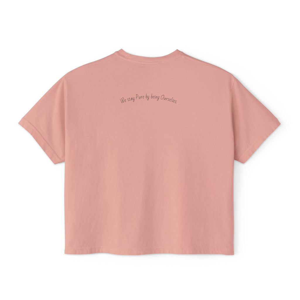 Women's Boxy PURELY 'noise' Tee