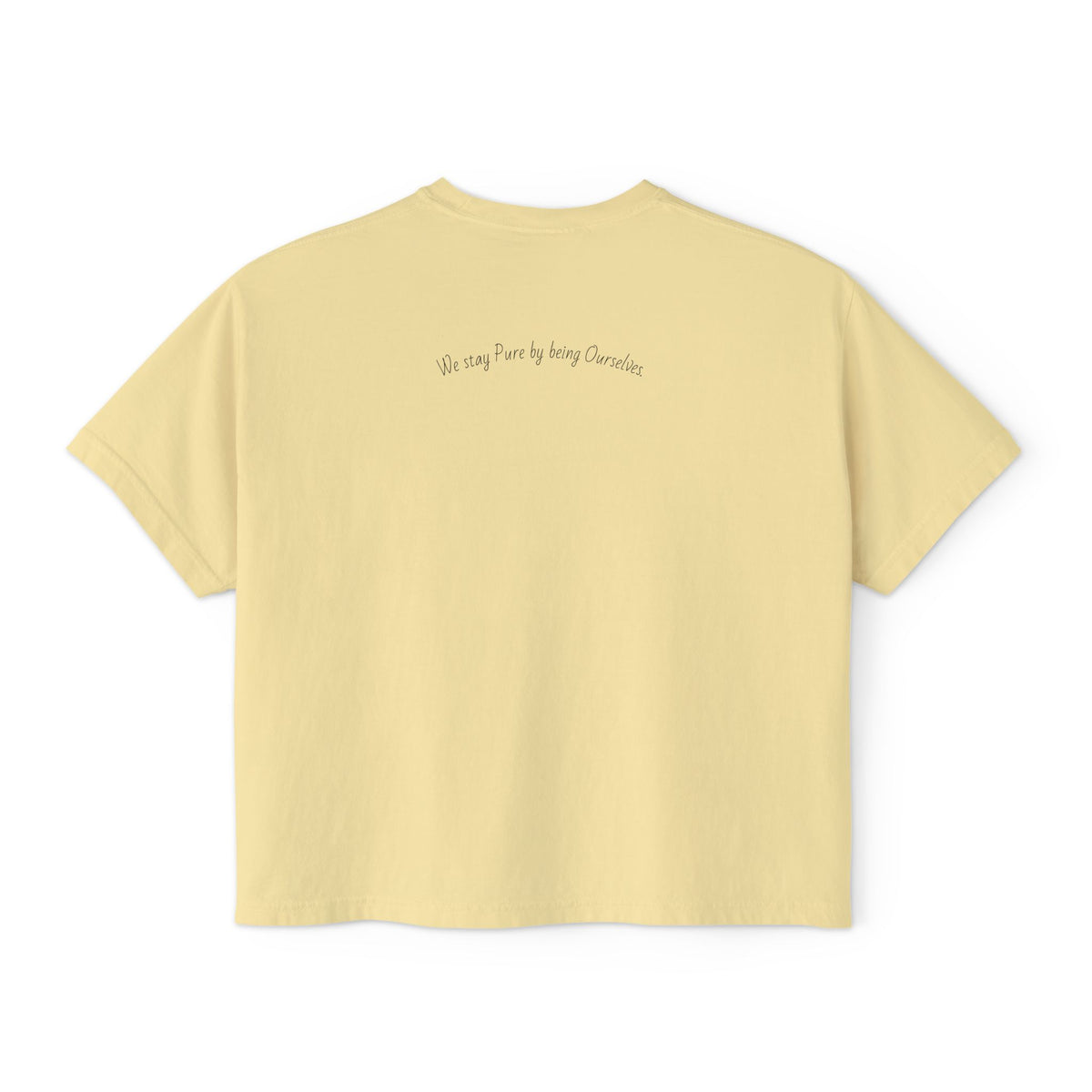 Women's Boxy PURELY 'noise' Tee