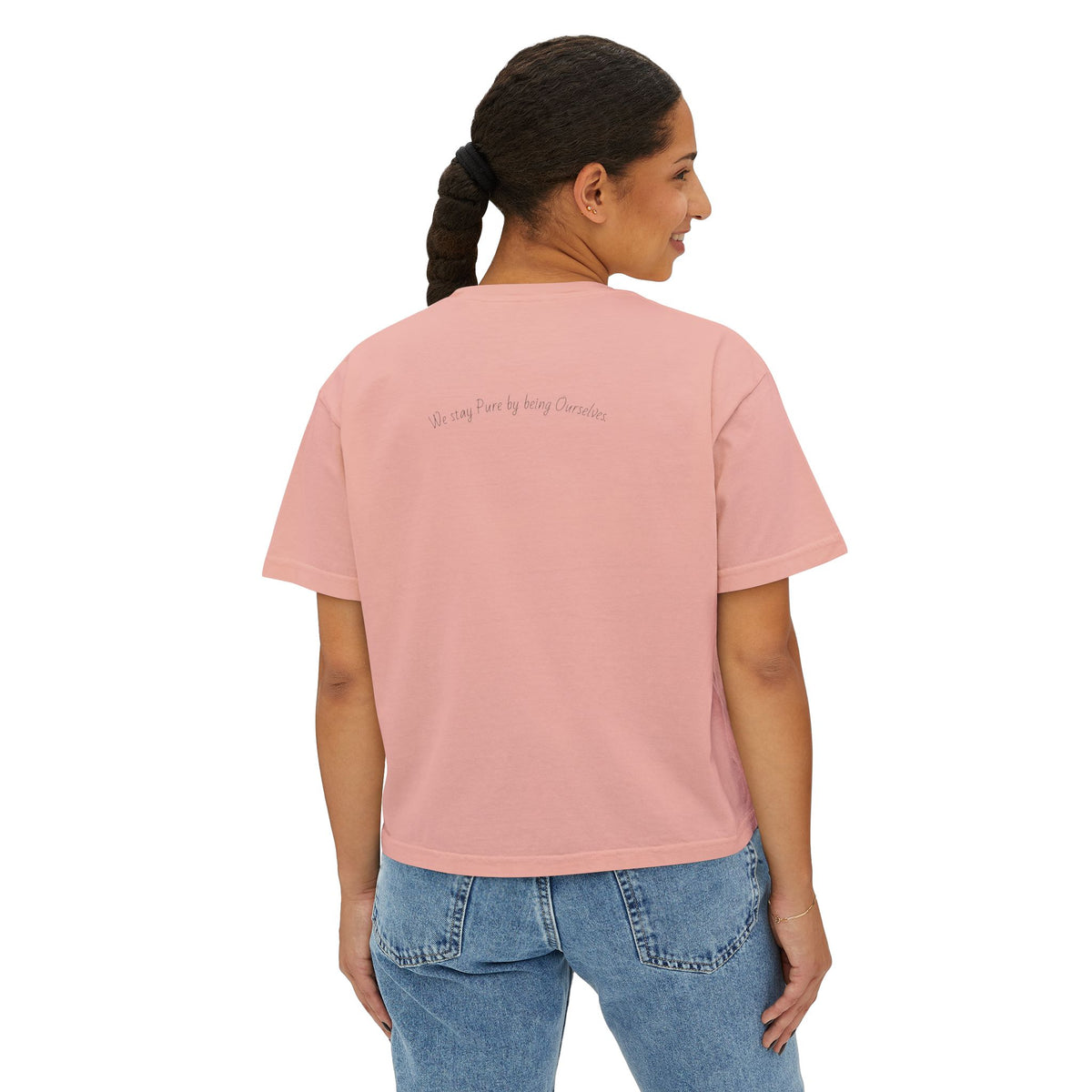 Women's Boxy PURELY 'noise' Tee