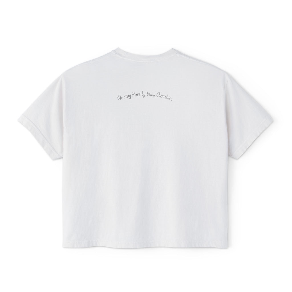 Women's Boxy PURELY 'noise' Tee