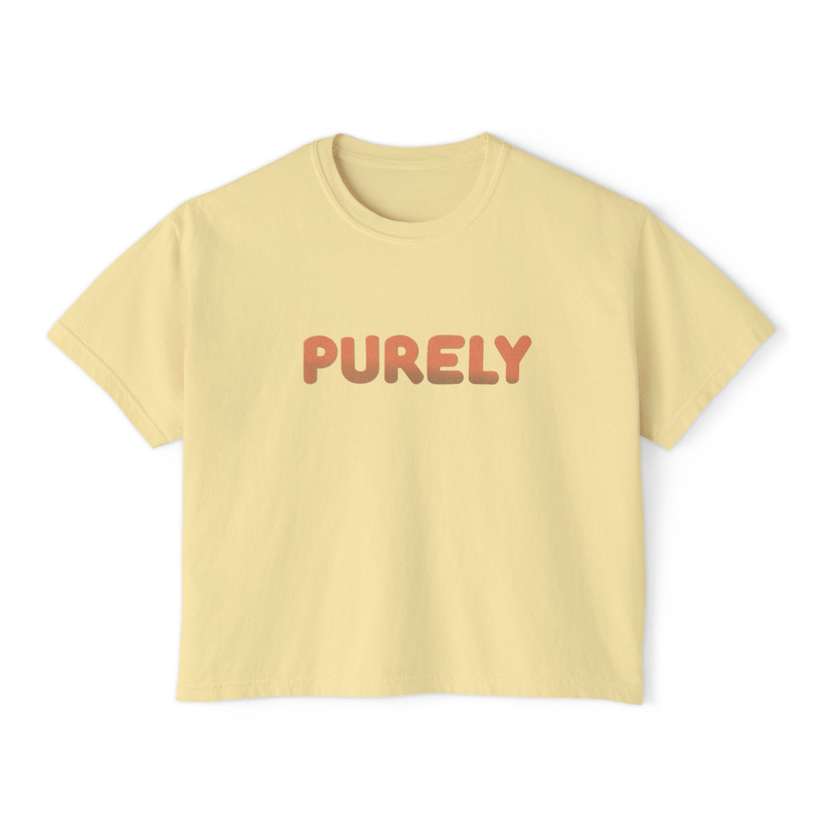 Women's Boxy PURELY 'noise' Tee