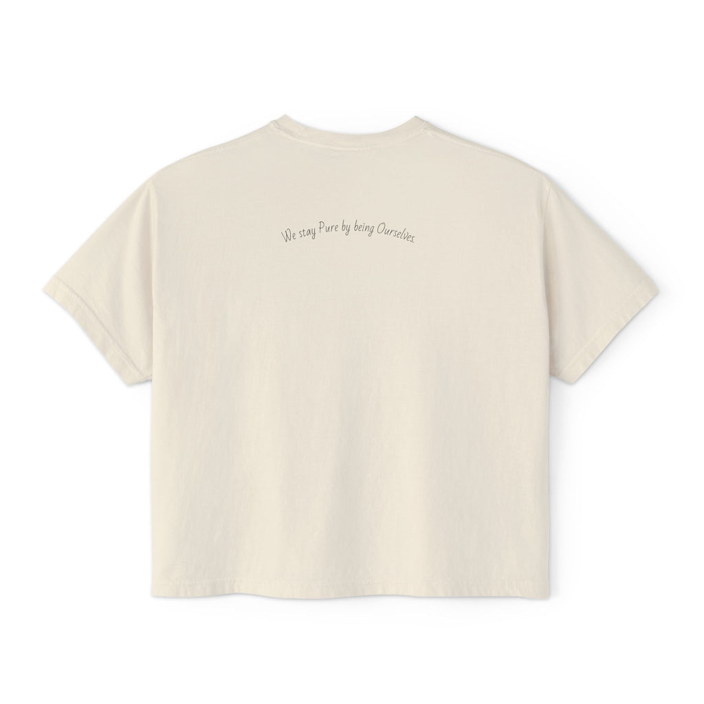 Women's Boxy PURELY 'noise' Tee
