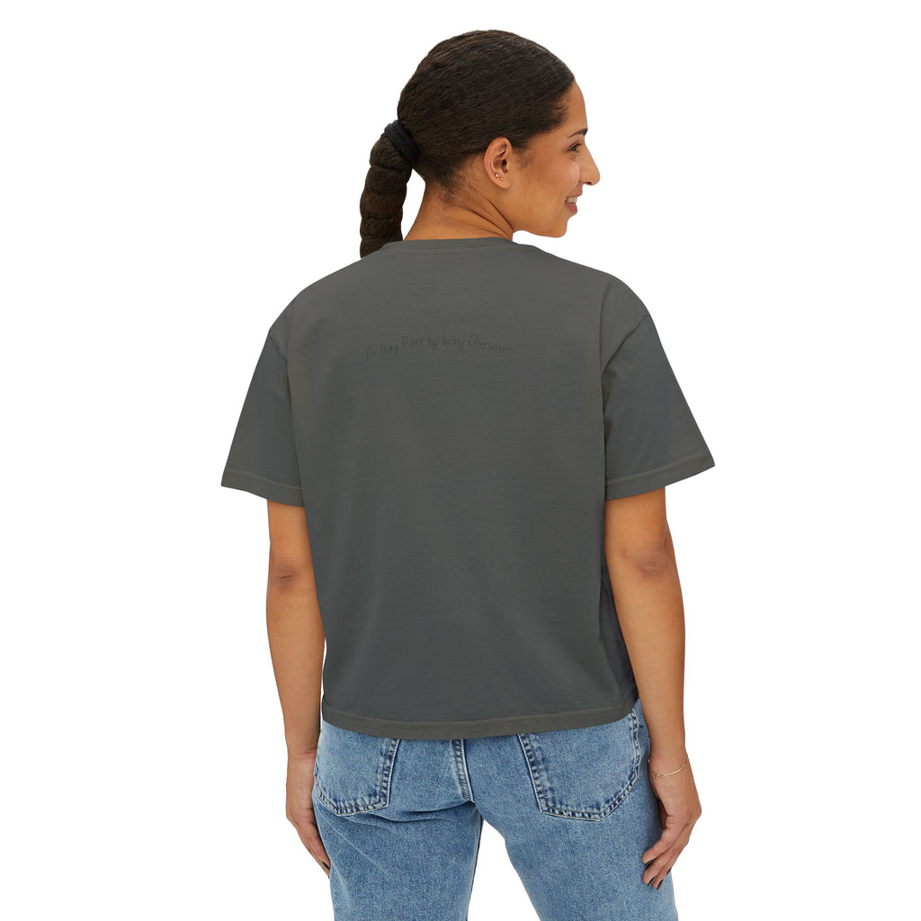 Women's Boxy PURELY 'noise' Tee