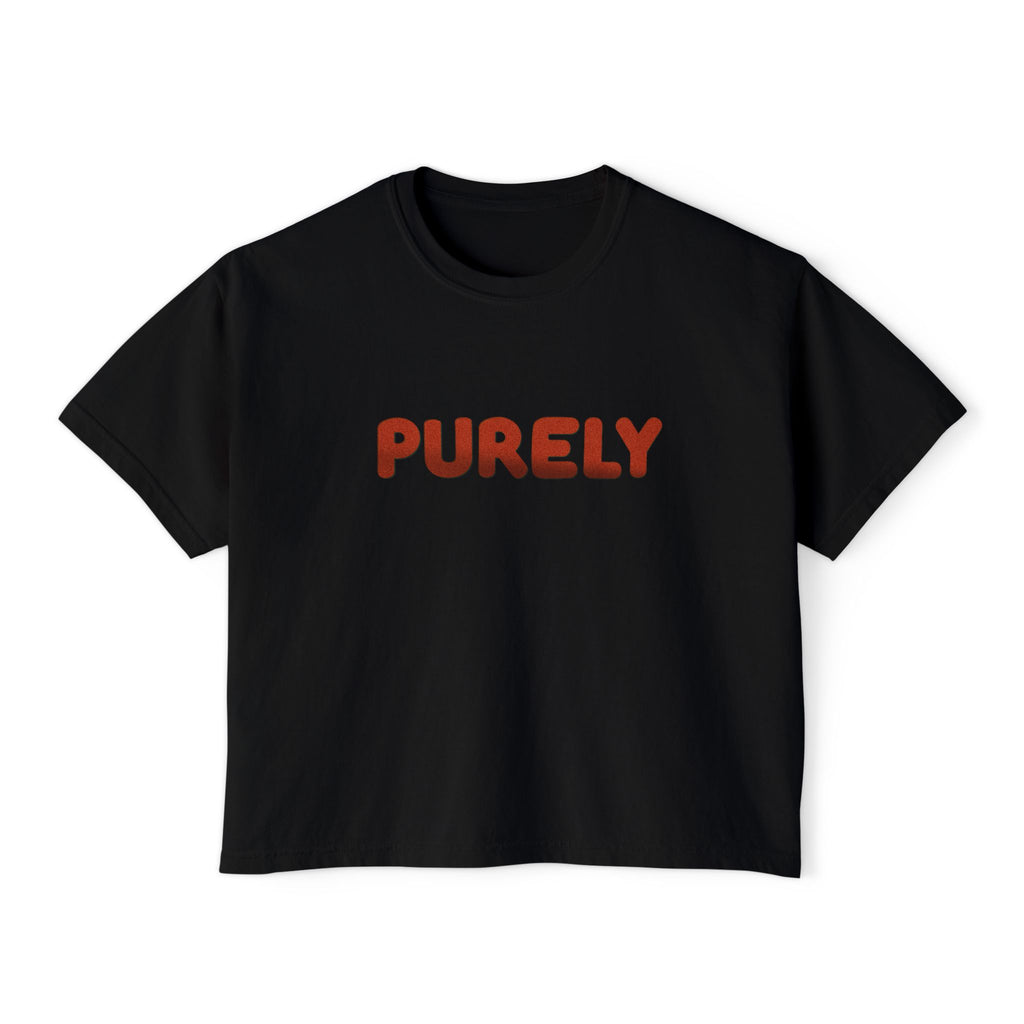 Women's Boxy PURELY 'noise' Tee