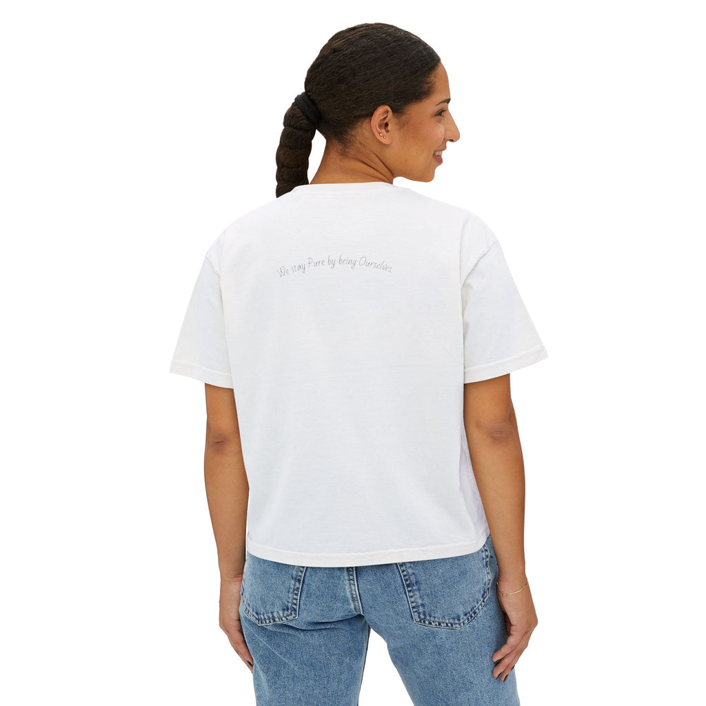Women's Boxy PURELY 'noise' Tee